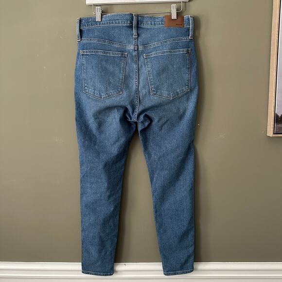 Madewell Classic Blue Skinny Jeans - Picture 4 of 5